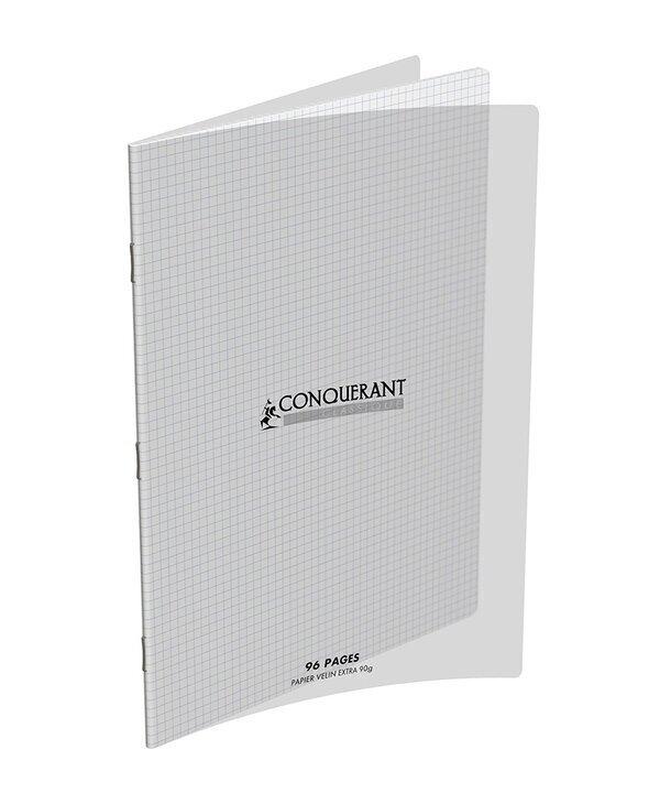 Cahier Couverture Polypro 90g 24x32 cm 96 pages 5x5 Translucide