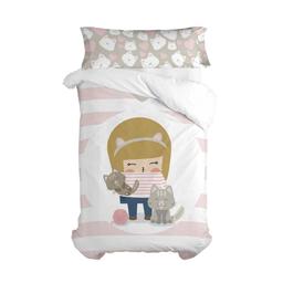 Parure housse de couette Kitty