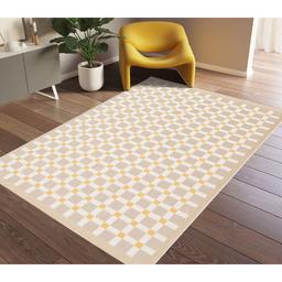 Tapis recyclé plat extérieur et intérieur design Nahli