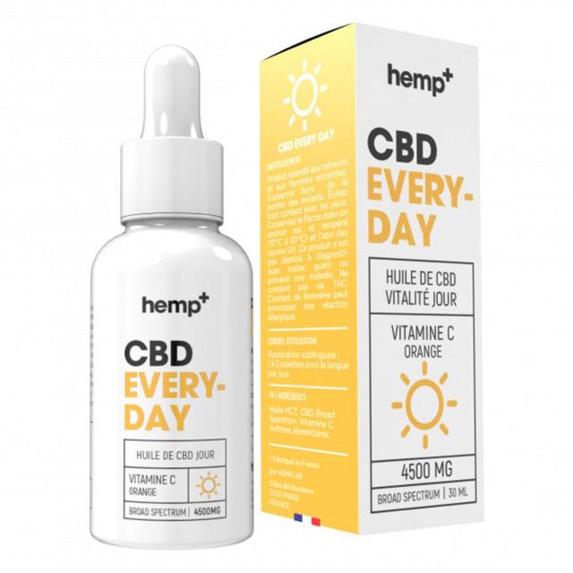 Huile CBD Vitalité EVERY-DAY 3000mg (10%), sans THC (30ml)