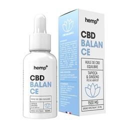 Huile CBD Concentration BALANCE 4500mg, 15%, sans THC (30ml)