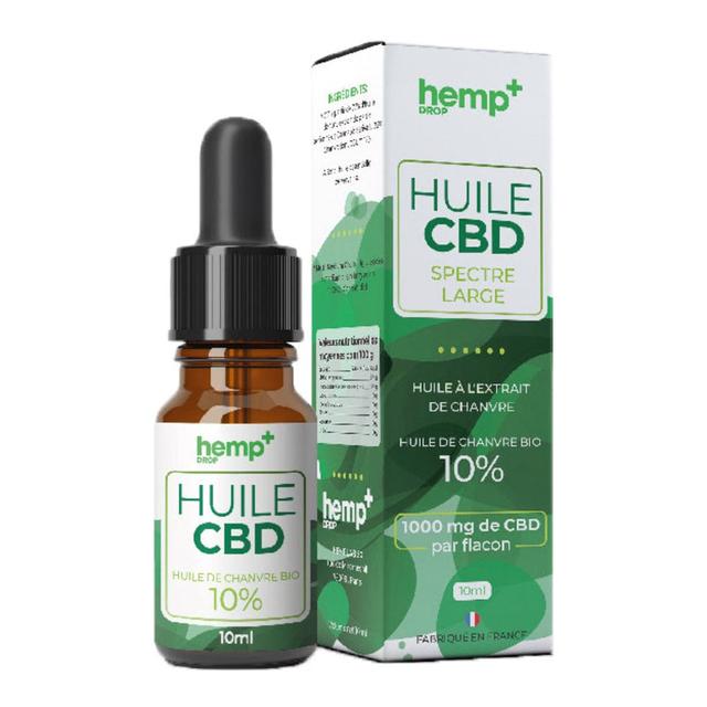 Huile CBD CHANVRE 4000mg / 40%, sans THC (10ml)