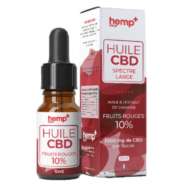 Huile CBD FRUITS ROUGES 3000mg / 30%, sans THC (10ml)