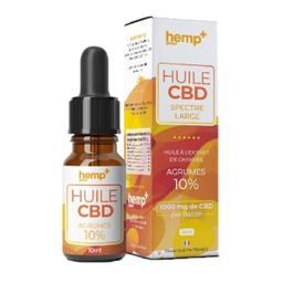 Huile CBD AGRUMES 2000mg / 20%, sans THC (10ml)