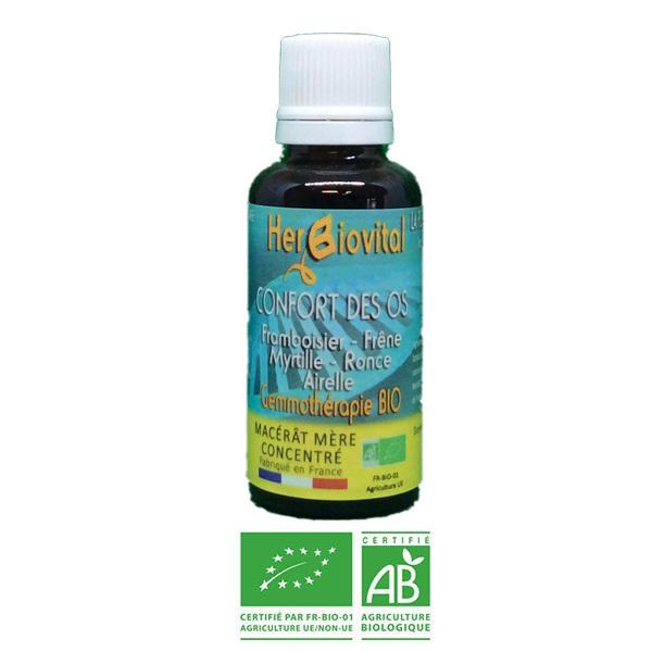 Confort des Os - Le Macérât pour assimiler le calcium - 30ml