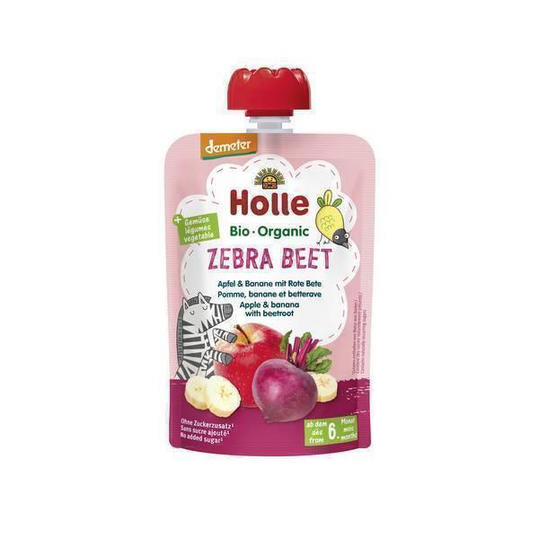 Gourde Zebra Beet pomme banane betterave 100g