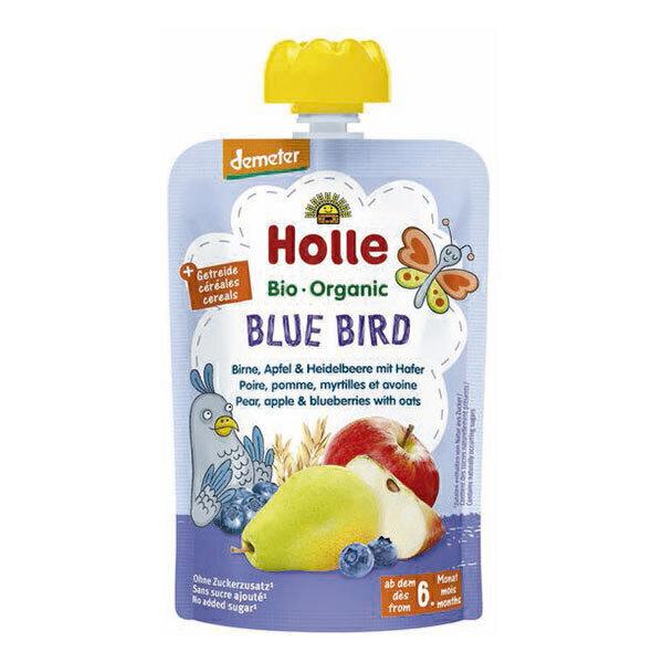 Gourde Blue Bird poire pomme myrtille avoine 100g