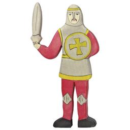 Figurine Chevalier combattant, rouge