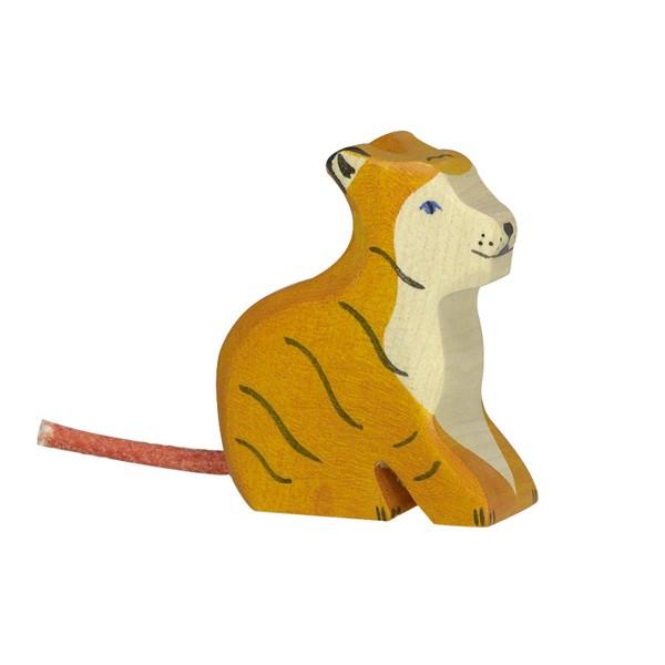 Figurine Petit tigre, assis