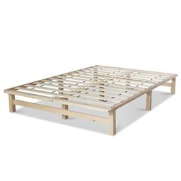 Lit Double Futon 140x200 cm en bois massif