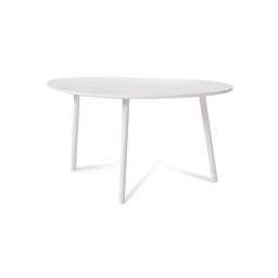 Table Basse Blanche En Bois de Pin