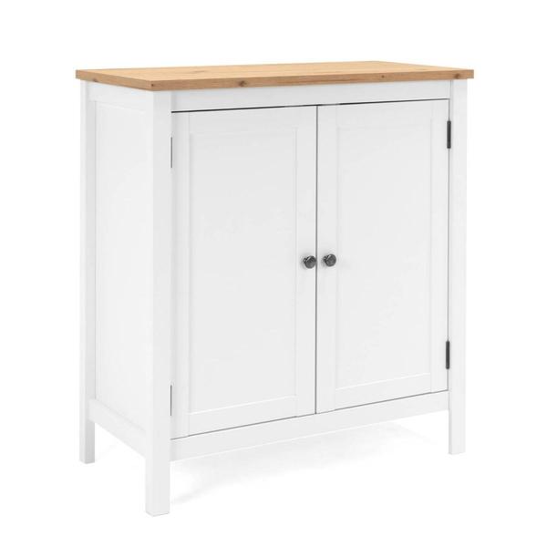 Commode buffet bois blanc naturel