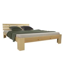 Lit double en bois Lit futon 120x200 cm pin naturel