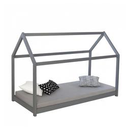 Lit enfant avec matelas 90 x 200 cm lit de jeu maisonnette lit