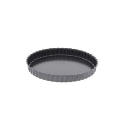 MOULE A TARTE CANNELE ROND FOND FIXE DIAMETRE 24 CM - DE BUYER