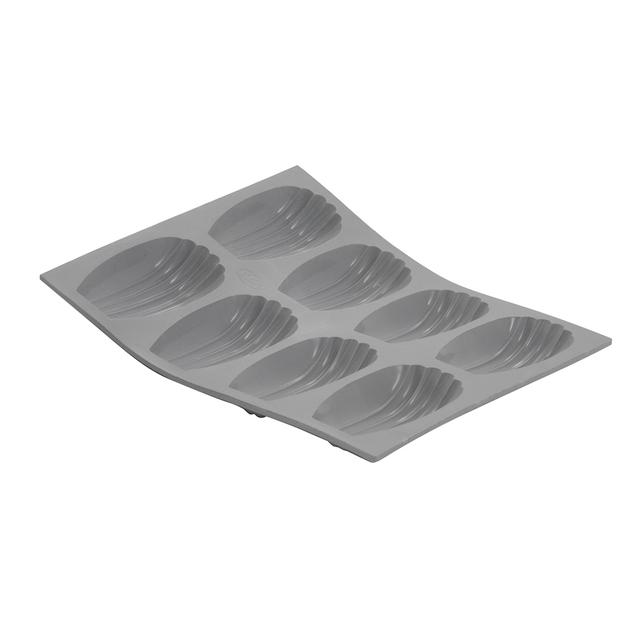 Moule pour 8 mini madeleine en silicone elastomoules