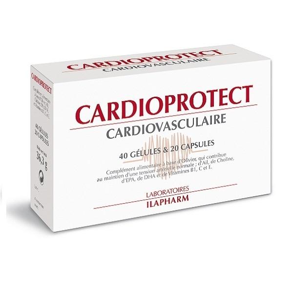 Cardioprotect - Système cardiovasculaire - 40 gél. et 20 caps.