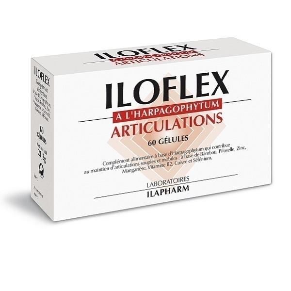 Iloflex - Soulagez vos raideurs articulaires - 60 gélules