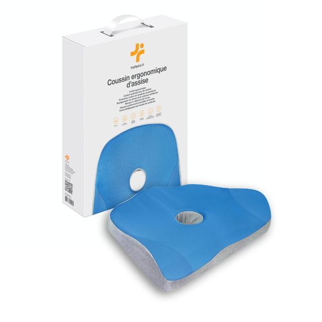 Coussin de Siège Ergonomique en Mousse a Mémoire de Forme