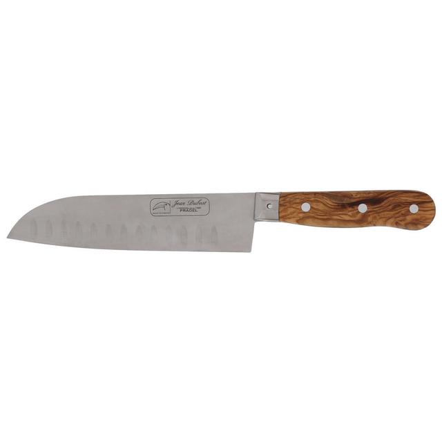 Couteau santoku en olivier 17 cm