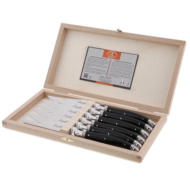 Coffret 6 couteaux LAGUIOLE 2.5 mm