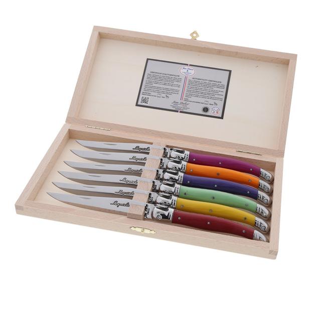 Coffret 6 couteaux Laguiole