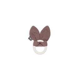 Anneau de dentition en Silicone Bunny Ears Chataigne