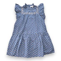 SEA NEW YORK, Robe bleue à motifs blancs, 8 ans