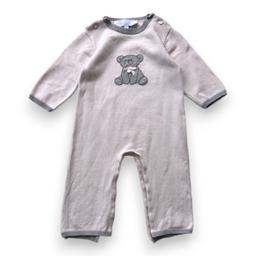 TARTINE & CHOCOLAT, Pyjama rose avec imprimé nounours gris, 12 m