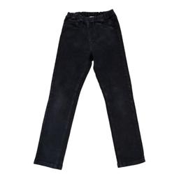 PETIT BATEAU, Pantalon bleu marine en velours, 6 ans