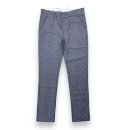 JACADI, Pantalon bleu marine à rayures blanches (neuf), 12 ans