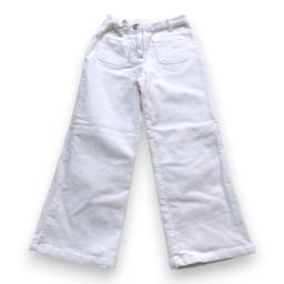 JACADI, Pantalon blanc en velours, 8 ans