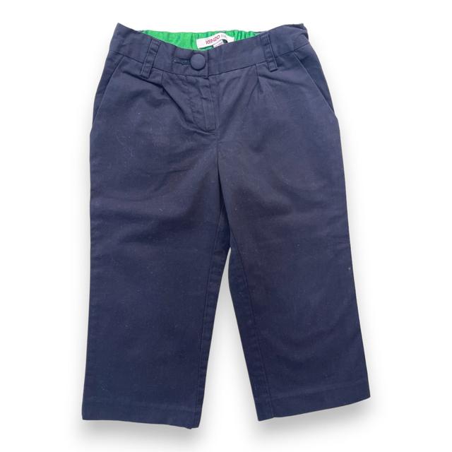 KENZO, Pantalon chino bleu marine, 4 ans