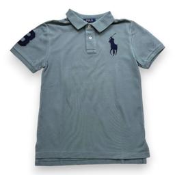 RALPH LAUREN, Polo vert à manches courtes, 10 ans