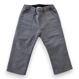 BONPOINT, Pantalon gris en laine, 2 ans