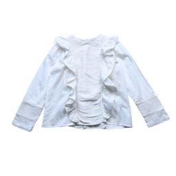 BONPOINT, Blouse blanche avec détails, 8 ans