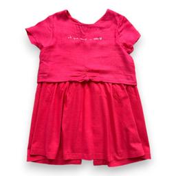 IKKS, Robe rose à manches courtes, 2 ans