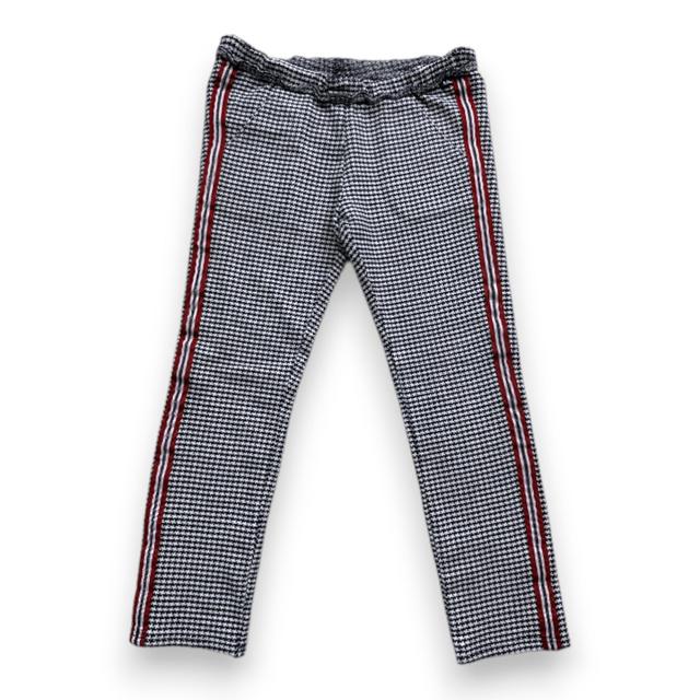 IKKS, Pantalon bleu et blanc avec détails rouges, 4 ans