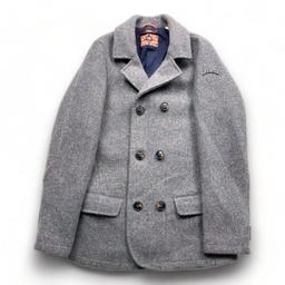 SCOTCH SHRUNK, Manteau gris en laine, 14 ans