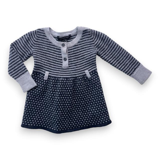 MARC JACOBS, Robe gris en laine, 2 ans