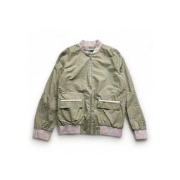 DIOR, Bomber vert et beige, 12 ans