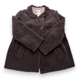 BONPOINT, Manteau marron effet velours, 14 ans