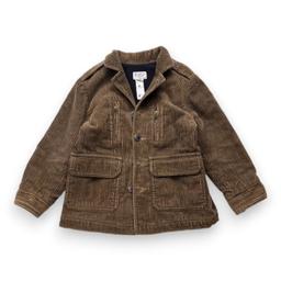 BONPOINT, Manteau marron effet velours, 3 ans