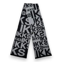 IKKS, Ecgarpe noire et grise "IKKS", Taille unique