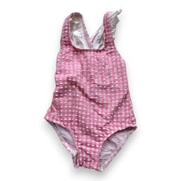 KIWI, Maillot de bain 1 pièce vichy rose et blanc, 2 ans