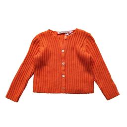 BONPOINT, Cardigan orange neuf, 12 mois