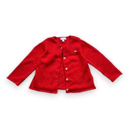 JACADI, Cardigan rouge, 12 mois