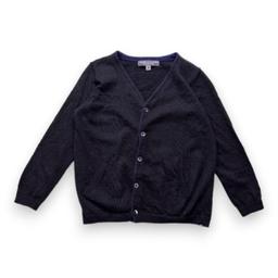 BONPOINT, cardigan en laine noir, 4 ans