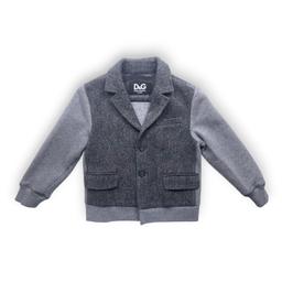 DOLCE & GABBANA, Blazer en laine gris, 3 ans