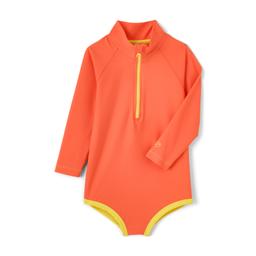 BAINES, Maillot une pièce anti-uv Passion orange (Neuf), 3 ans